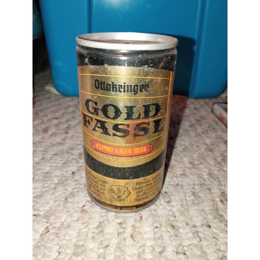 Gold Fassl Otlakringer Export Lager Pull Tab 1970-90 Austria